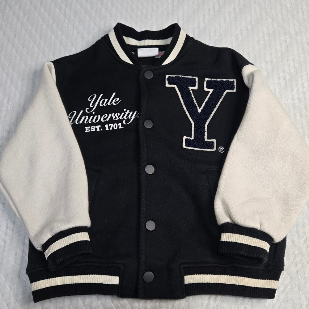 ZARA KIDS Black and White Varsity Jacket Size 2-3 Yrs #169